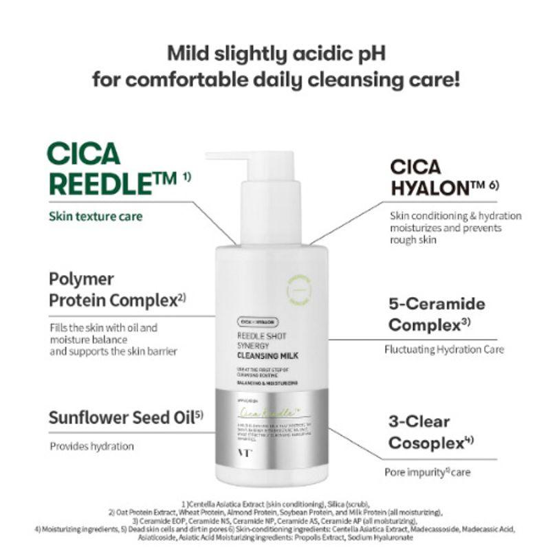 VT COSMETICS Reedle Shot Synergy Cleansing Milk 200ml