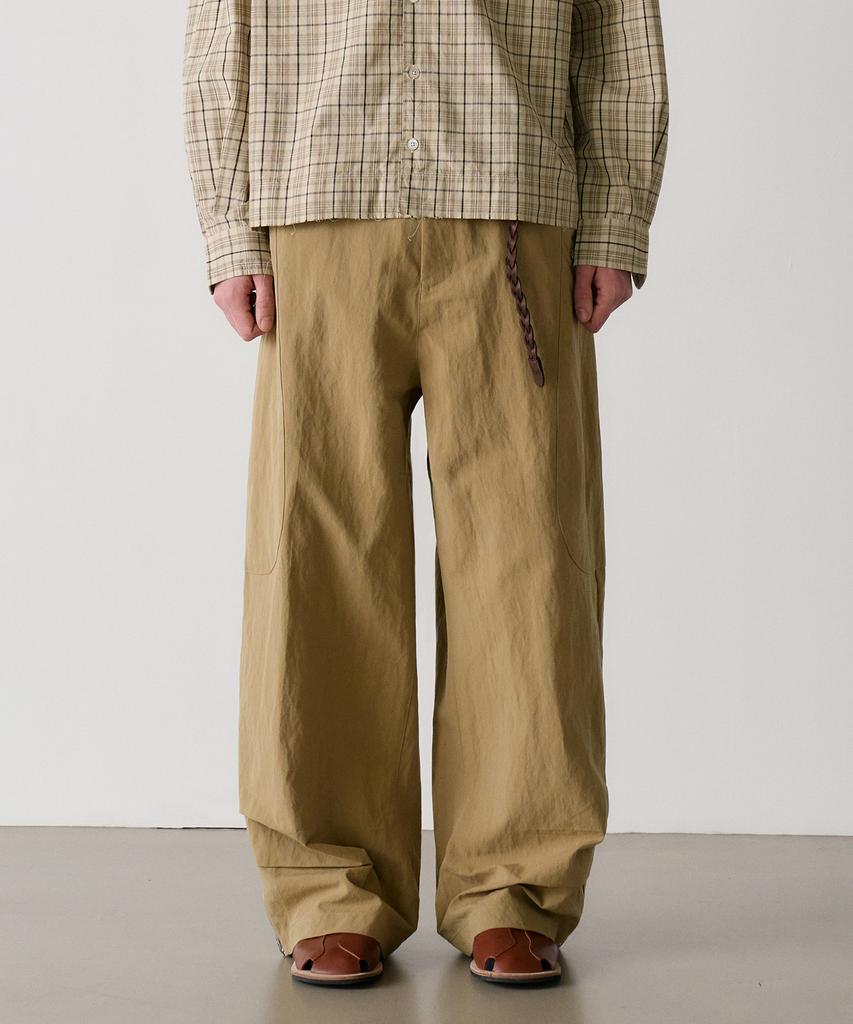 KNOUUN Utility Cargo Pants (Beige)