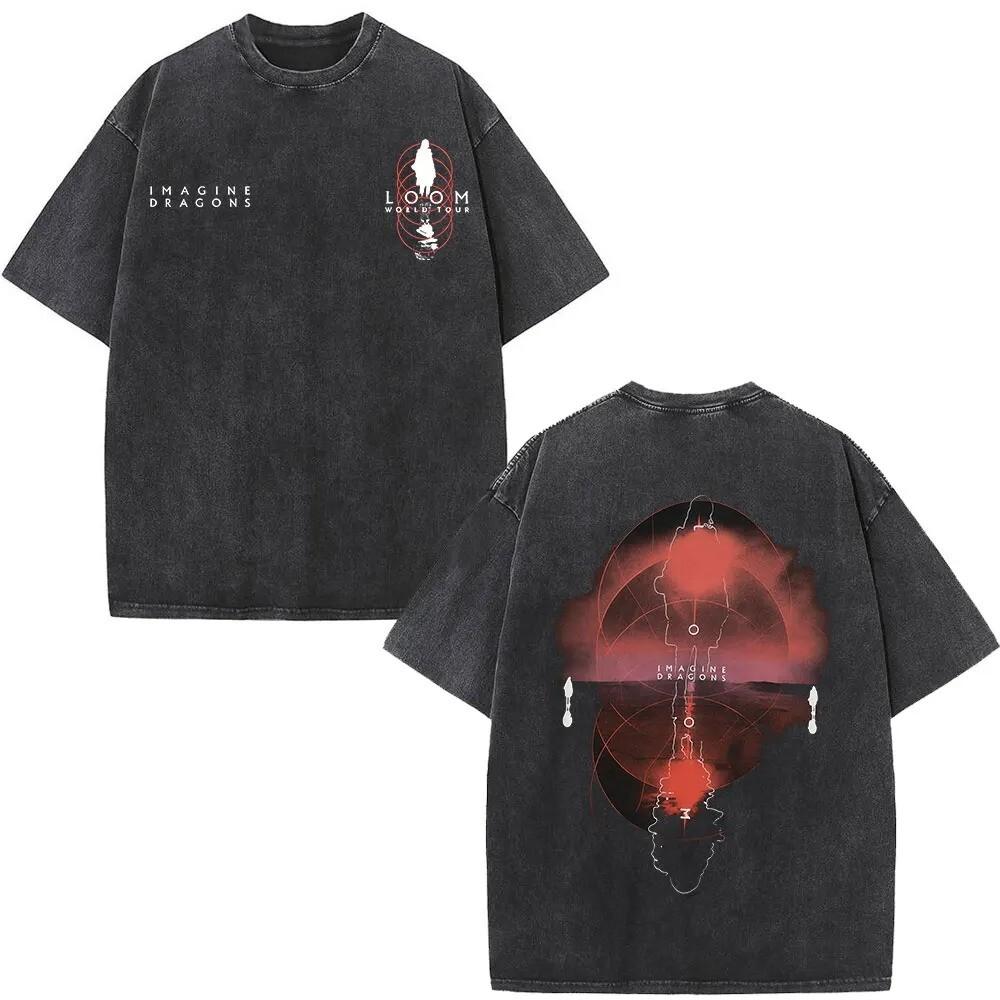 New Imagine Dragons Tour 2025 Gothic Harajuku Fan T-Shirt Unisex Vintage XXXL