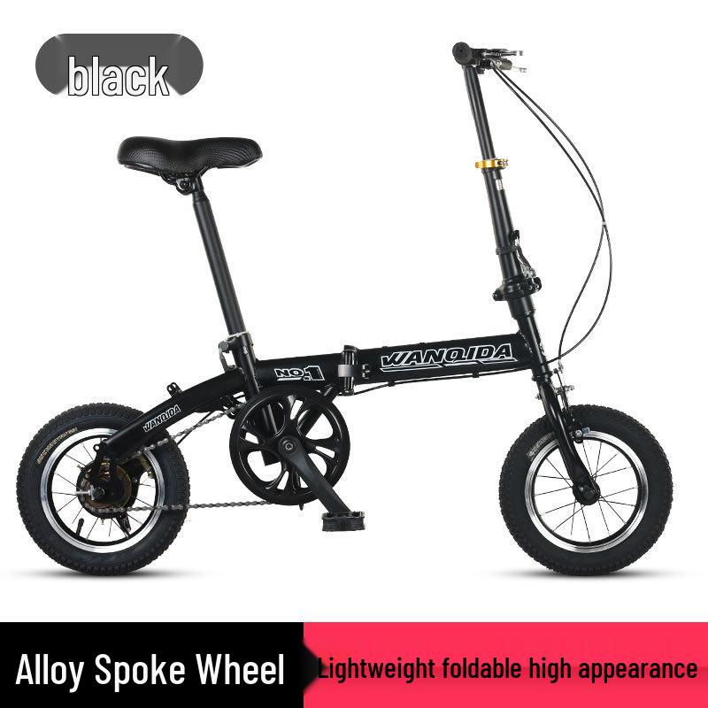 12-inch Adult Folding BMX Bicycle - Single-Speed Commuter for Men & Women