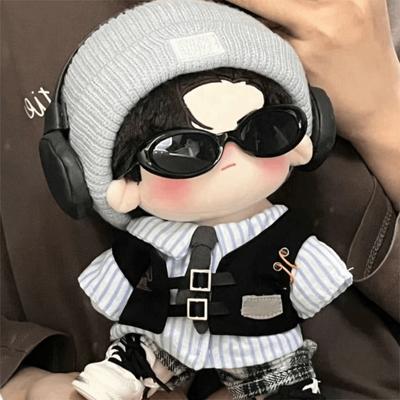 Miniature Doll Mini Glasses Multi-color Doll Eyewear Round Frame Glasses  Doll Ornament