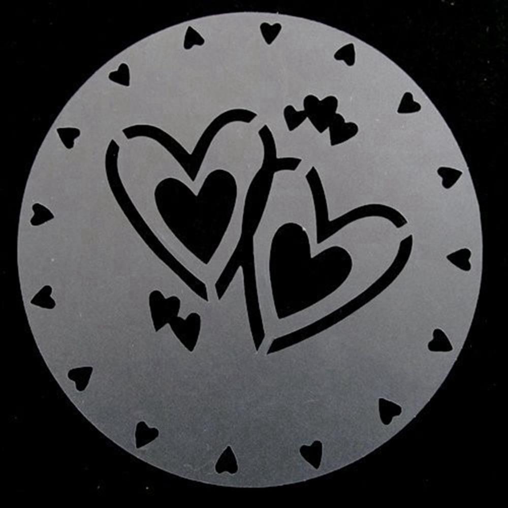 Sugar Sieve Lace Flower Edge Cake Stencil Set Cake Decorating Tool Bakeware Template Spray Molds