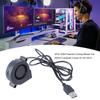 Efficiency USB Powered Computer Cooling Fan Blower Fan DC5V Brushless 50mm Cooling Fan for PC Printers 115cm Cable
