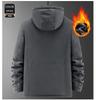 Men's Plus Size Winter Thick Velvet Cotton Jacket - Warm Anti-Cold Outerwear