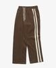 TOFFEE Double Side Line Track Vertical Pants (Brown)