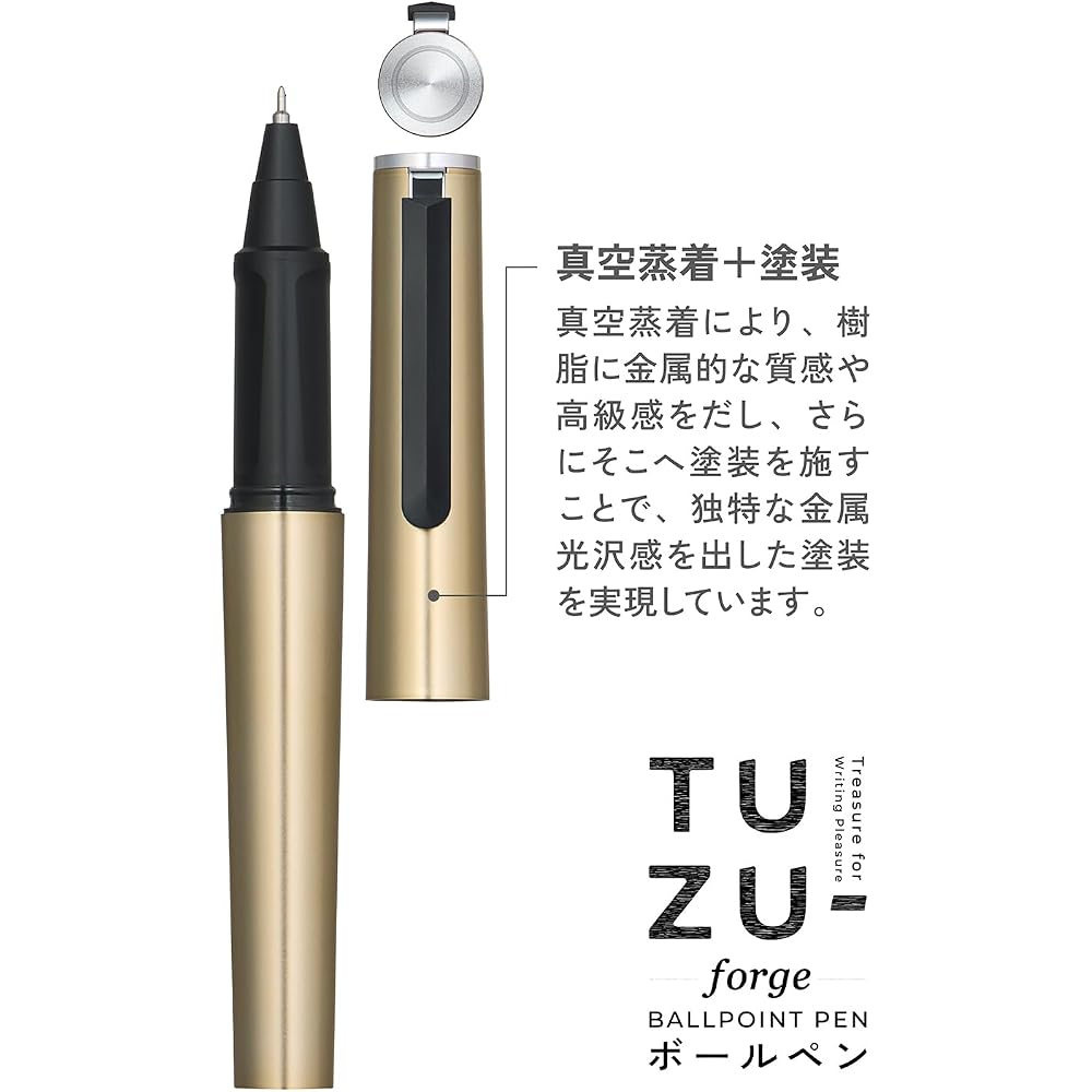 Sailor Fountain Pen TUZU Forge Ballpoint Pen Metal Blue 0.5mm 80-0441-140