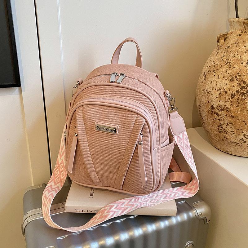 Casual Backpack Women's New Versatile Fashion Shoulder Messenger Bag Multi-purpose Travel Backpack