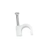 Clip per Cavi Chiodo Tondo in Acciaio LEIYING da 8 mm
