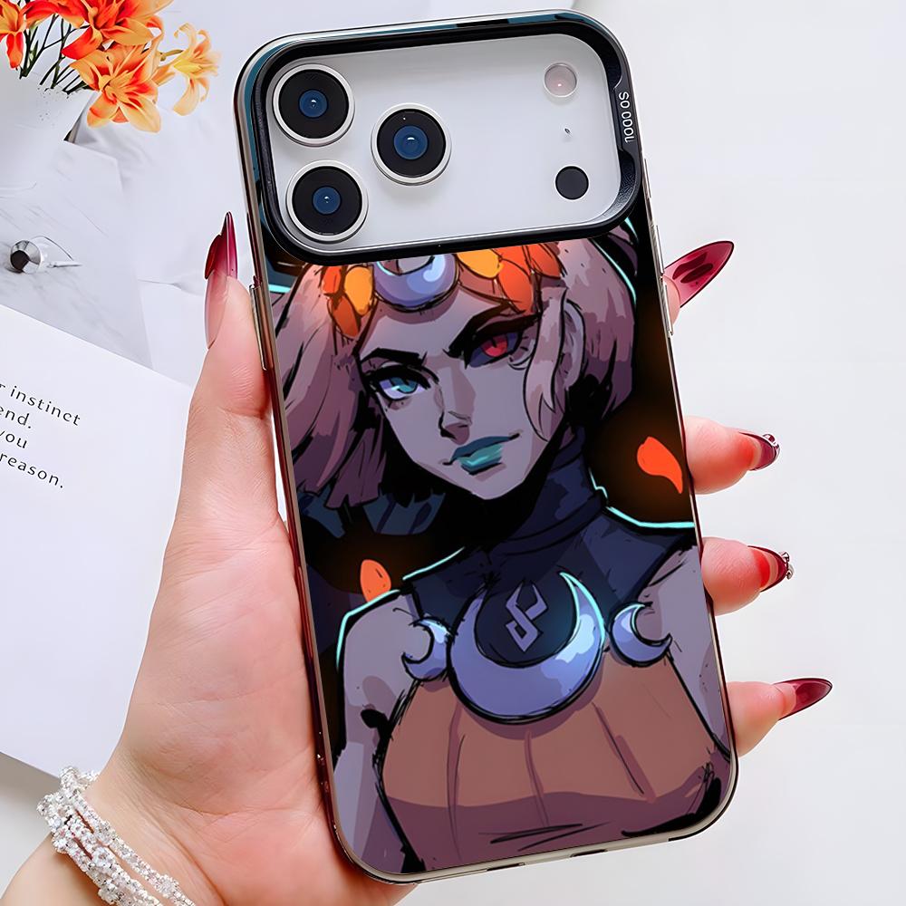 H-Hades Ii Game Phone Case For IPhone 17 Pro Max 16 Pro Max 15 14 13 11 12 Mini Xs X Xr 7 8 Plus Se Color Silver Cover