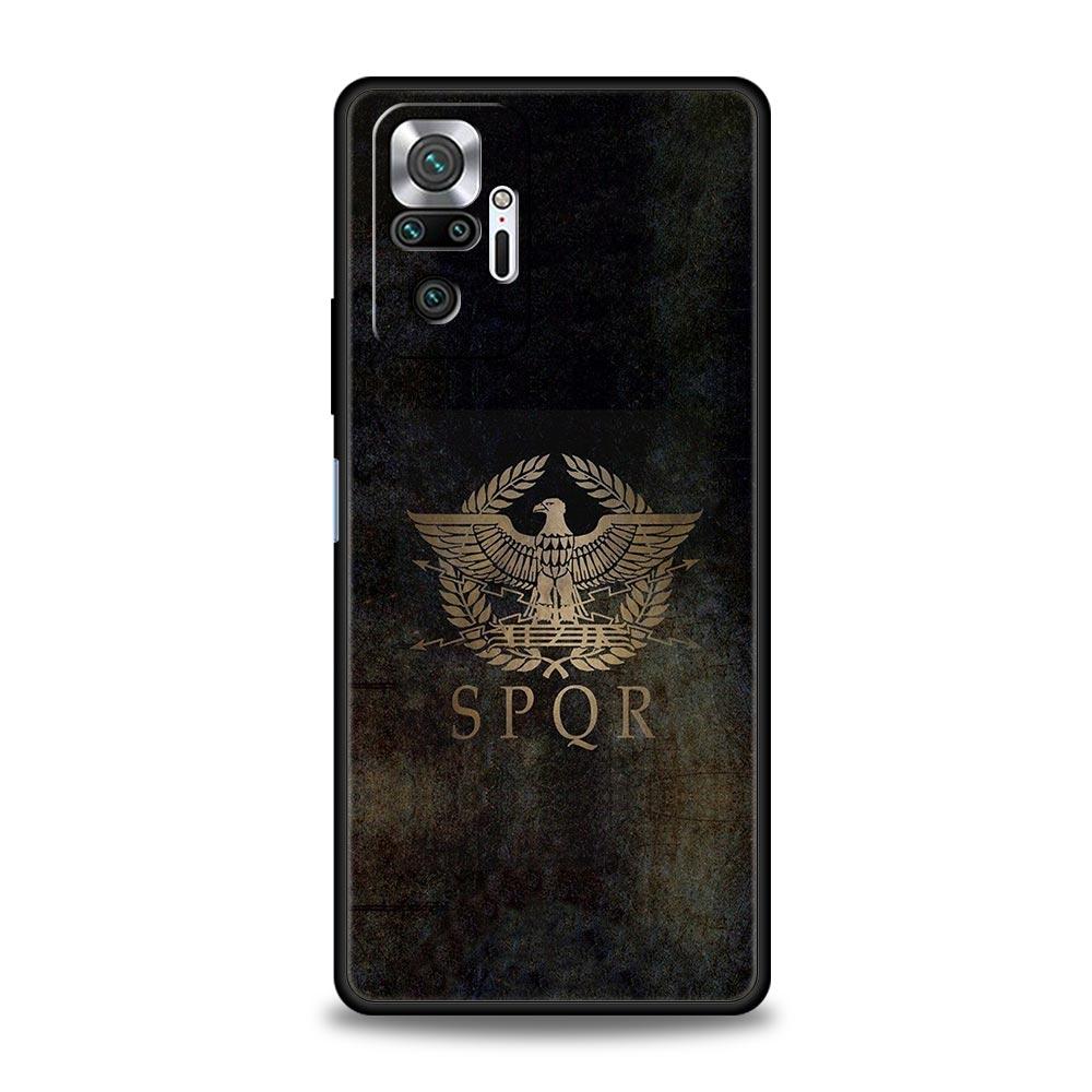 Roman Empire Emblem Phone Case For Xiaomi Redmi Note 14 13 12 5G 11 10 Pro Plus 4G 9S 9 14C 13C 12C 10C 9C 9A Soft TPU Cover