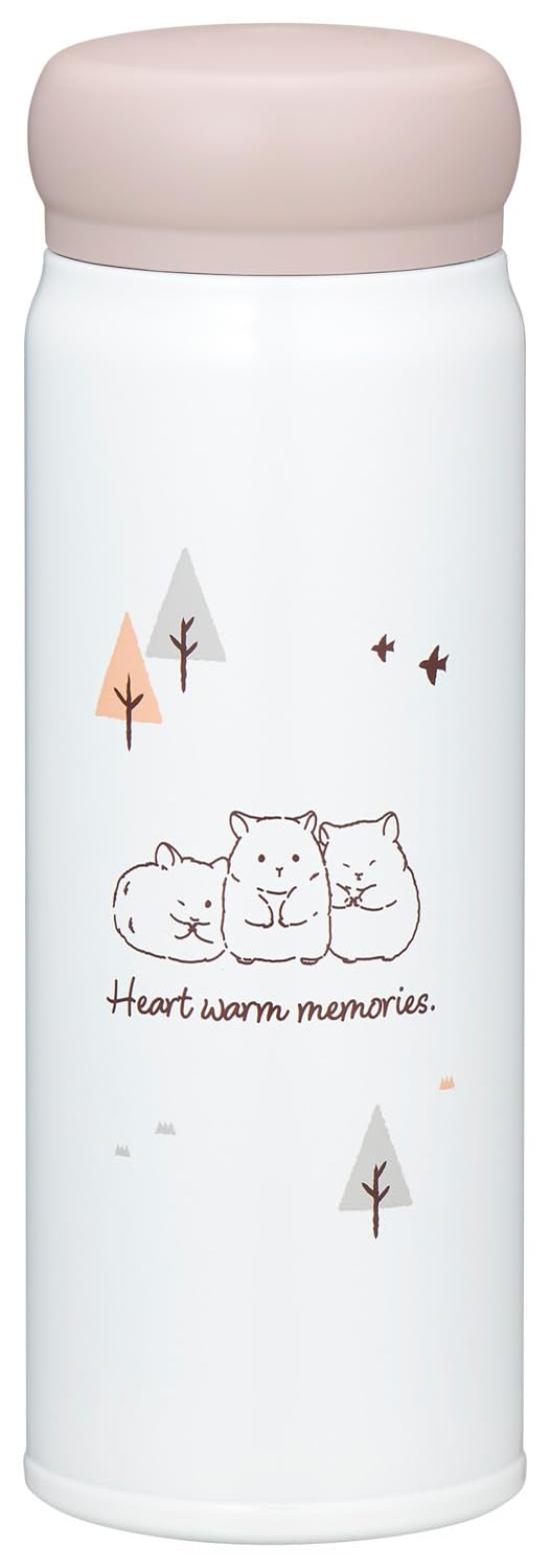 

OSK Direct Stainless Steel Bottle for Hamsters, SBR-480B, Light Pink, 480ml