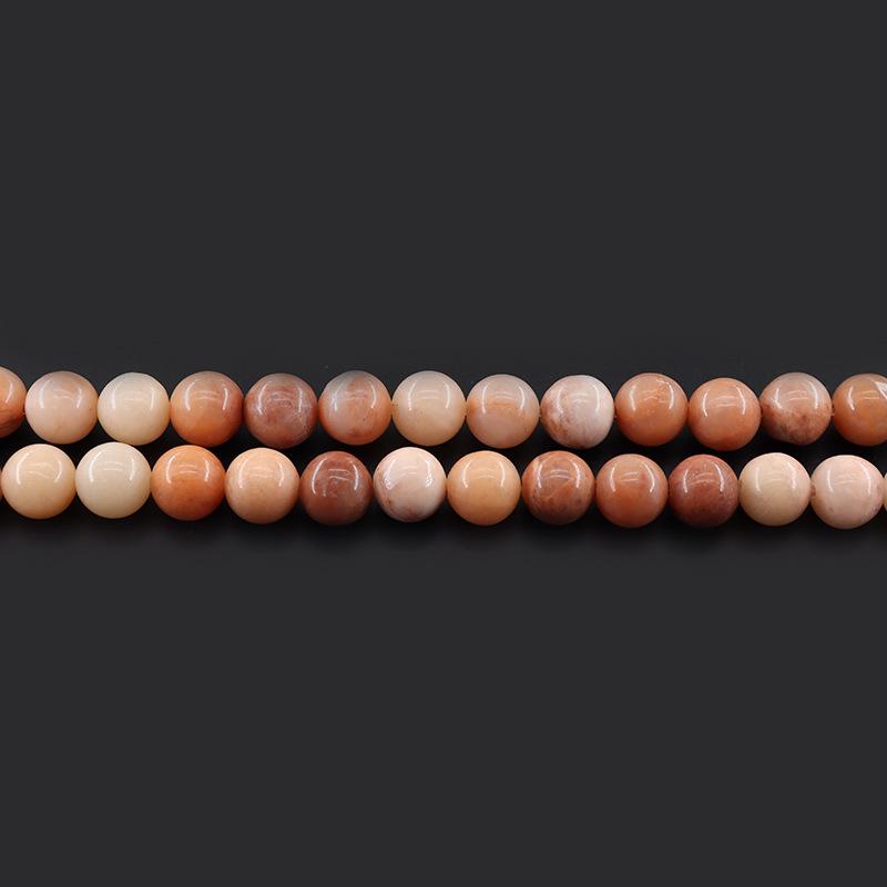 Opaque Pink Dongling Natural Stone Beads for DIY Jewelry Accessories