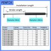 1PC 150N 420-500mm Universal Strut Bars Gas Strut Bars Lift Supports Gas Spring for Tool Box RV Bed Car Caravans Door Windows