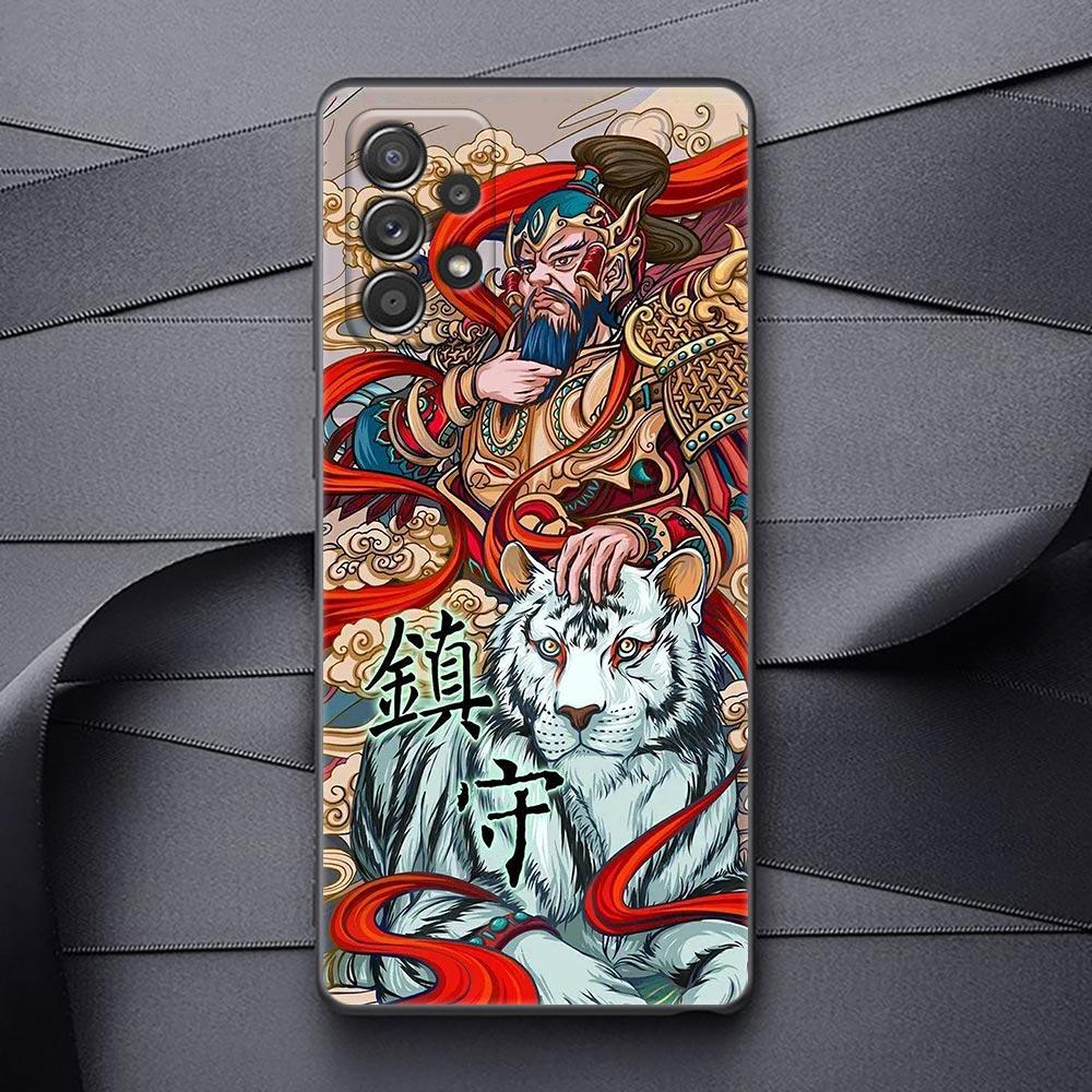 Zeichnung Drache Handyhülle Für Samsung Galaxy A32 A33 A31 A23 A22 A21S A13 A12 A11 A03 A02 Silikonhüllen Abdeckung Tiger Vögel Anime