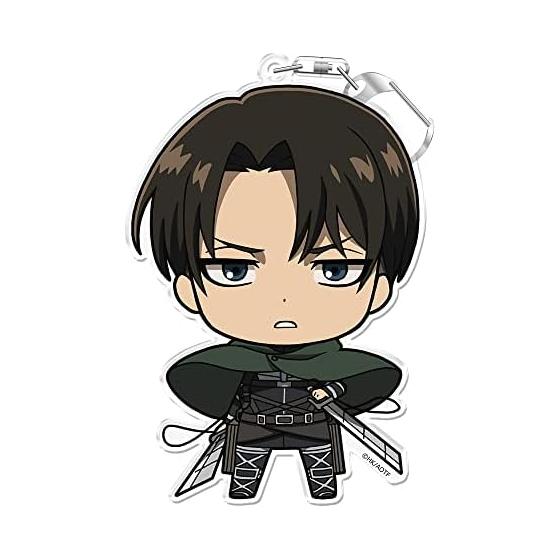 Атака титанов большой акриловый брелок vol.1 [Levi]
