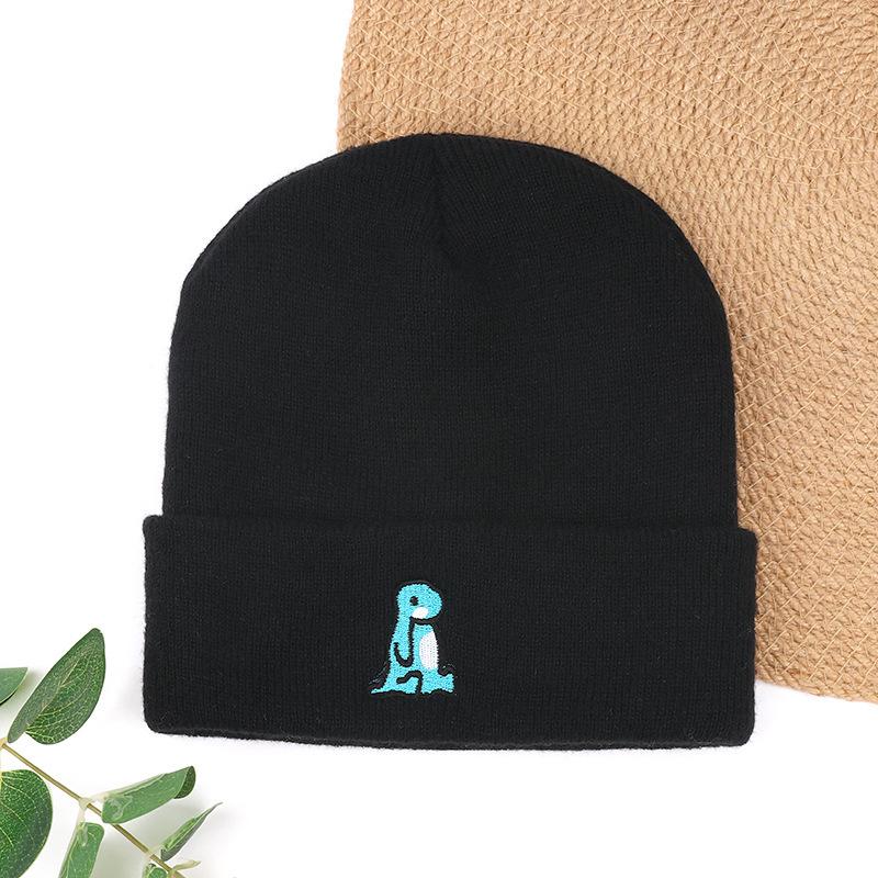 Autumn and winter knitted hats men's cold hats new warm and cold-proof solid color women's mountain pullover wool hats