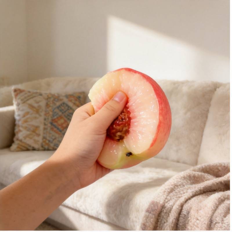 Food Grade Silicone Fruit Stress Relief Toy For Kids And Adults