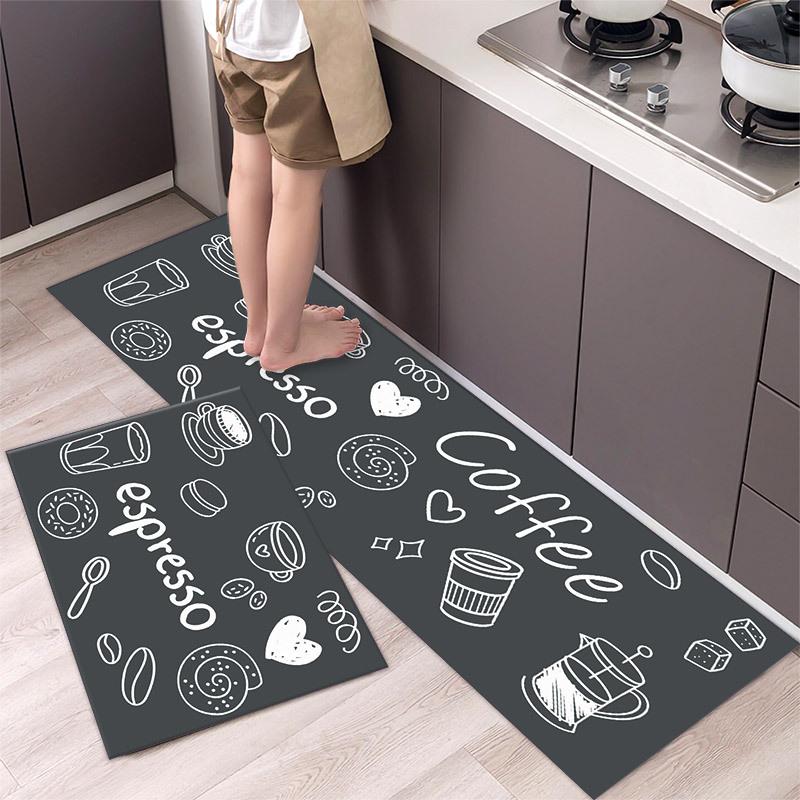 Fashion Carpets Simple Rug Nordic Style Kitchen Mat  Carpet House Hold Carpet Modern Home Decor