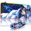 Kawii Anime LED Mousepad HD Print Virtual Idol  Gamers Desk Mat RGB Backlit Non-slip Mouse Pad XXL Keyboard PC Desk Pads