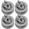 611666 Dishwasher Upper Rack Roller Fit for Bosch Dishwasher Models Replace 00611666 PS8727423 00165313 165313 AH3477770 EA3477770 AP4355370