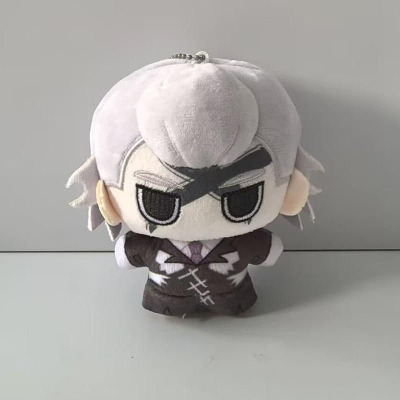 Anime Gen Asagiri Senku Ishigami Pluche Pop Hanger Schattig Anime Randapparatuur Speelgoed Sleutelhanger Cartoon Fans Verzameling Verjaardagscadeau