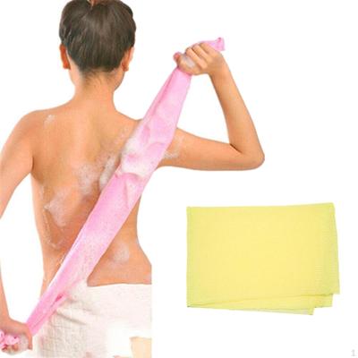 Nylon Exfoliating Bath Towel Cloth Household Wash Cleaning 90x30cm