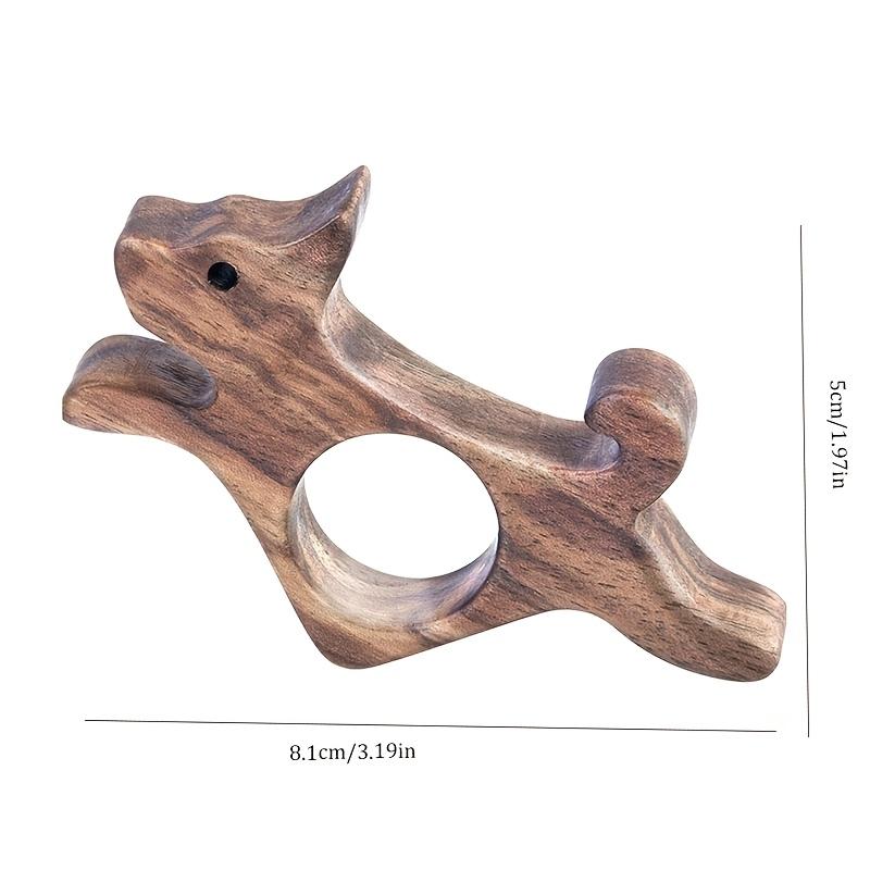 Ergonomic Wooden Thumb Bookmark One-Handed Reading Aid & Page Holder, Comfort Grip for Easy Book Lovers