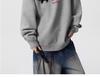 Men's Winter Cartoon Fleece Sweater - Round Neck, Loose Fit, Versatile for Casual Couples