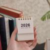 2026 Desk Calendar 20 Months Calendar from may 2025 Dec 2026 Daily Scheduler Aesthetic Paper Offices Supplies Yearly Planner