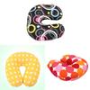 U Shaped Neck Pillow With Printed Design For Office And Travel Comfort
