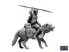 Master Box 1/24 Scale Humanity's Final War Series 8: Girl Riding a Wolf, The Last Bridge, Plastic Model, MB24086 (Human)