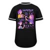 Children's Casual Cartoon Print Short-sleeved Baseball Jerseys Children's Sportswear Top