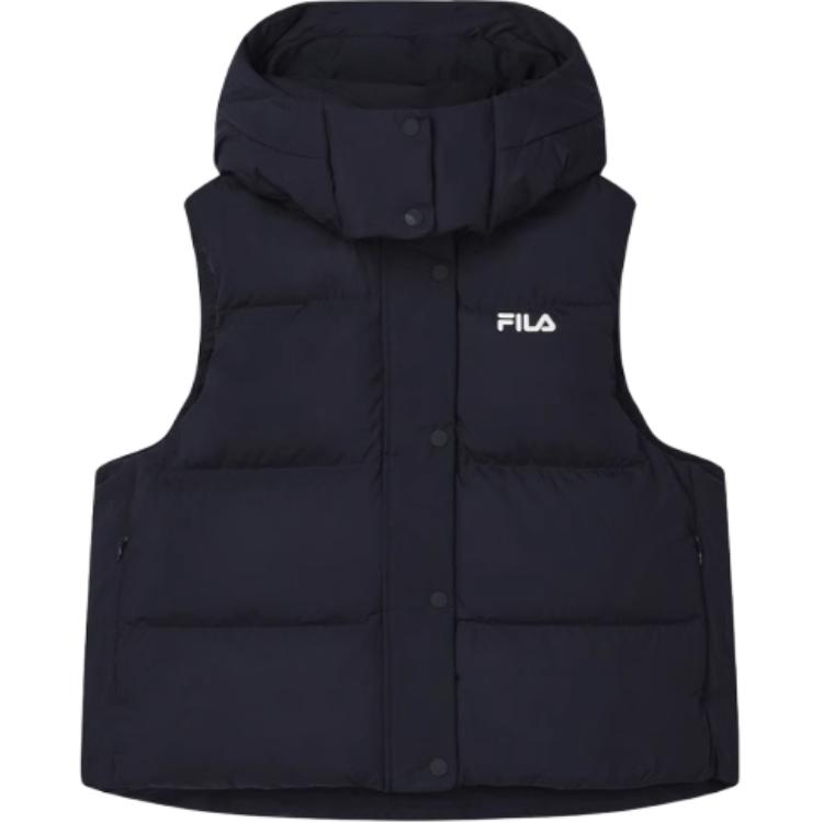 

New FILA ORIGINALE Vest Women s Jet Black F51W449901F-BK 160/80A/S