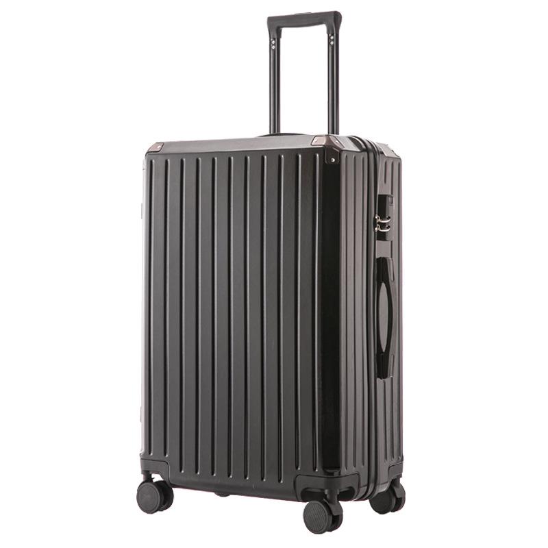 Durable Multifunctional Luggage with Cup Holder, Combination Lock, Rechargeable Features, and Large Capacity for Men and Women