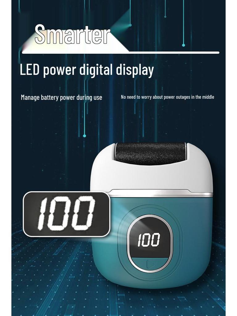 Rechargeable Electric Pedicure Callus Remover & Grinder Tool