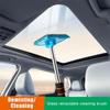 Car Window Cleaning Brush with Removable Microfiber Pad for Car Windshield  Home Office Cleaning