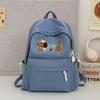 High Appearance Level Girl Schoolbag Cute Cartoon Dog School Backpack for Junior High School Students