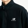 New Balance Half Club New Balance New Balance Common Team Stacked Brushed Half Zip Up