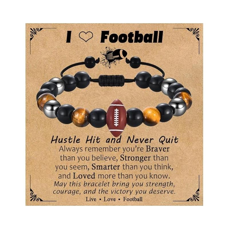 JYL TS Bracelet Adjustable  Cross Sports Charm Ignites Passion & Perseverance