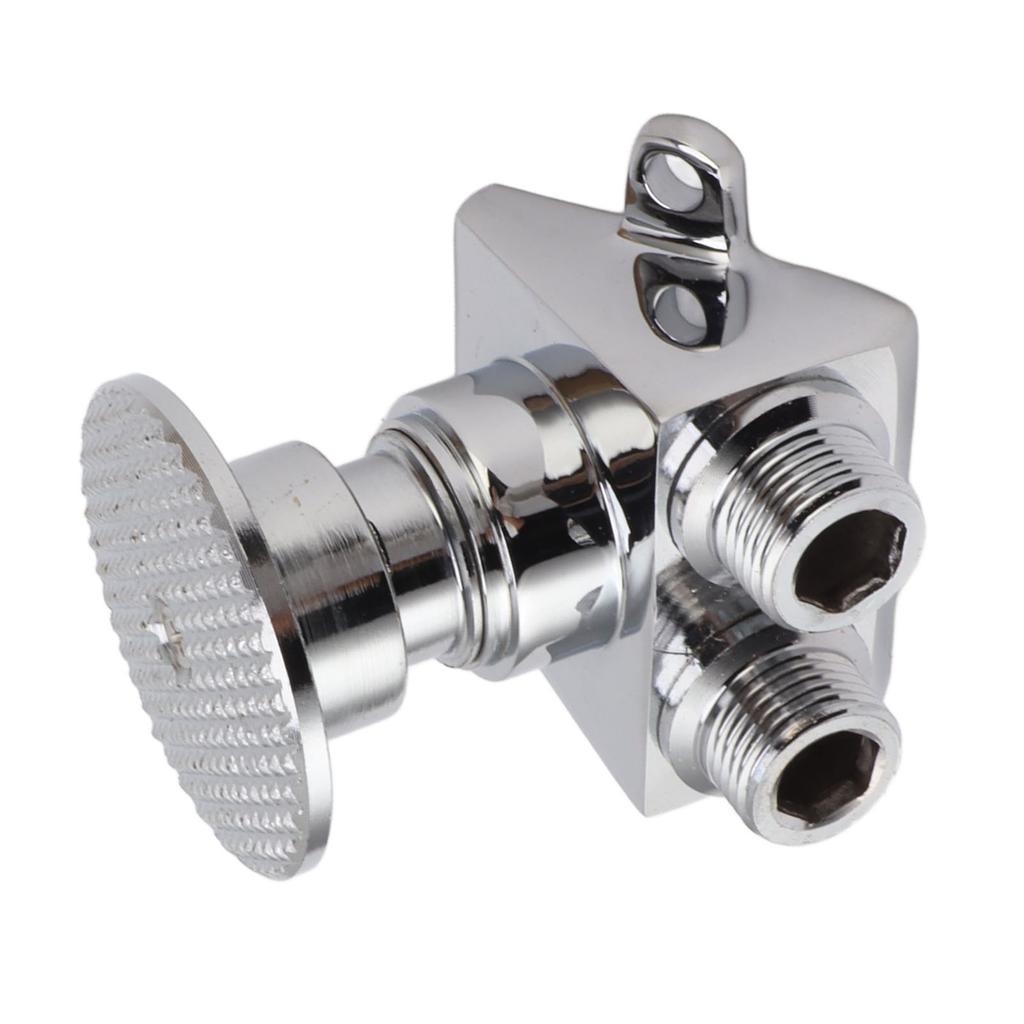 Foot Pedal Valve Copper Touchless Foot Pedal Water Valve Set for Basin Water Tap Bathroom Basin