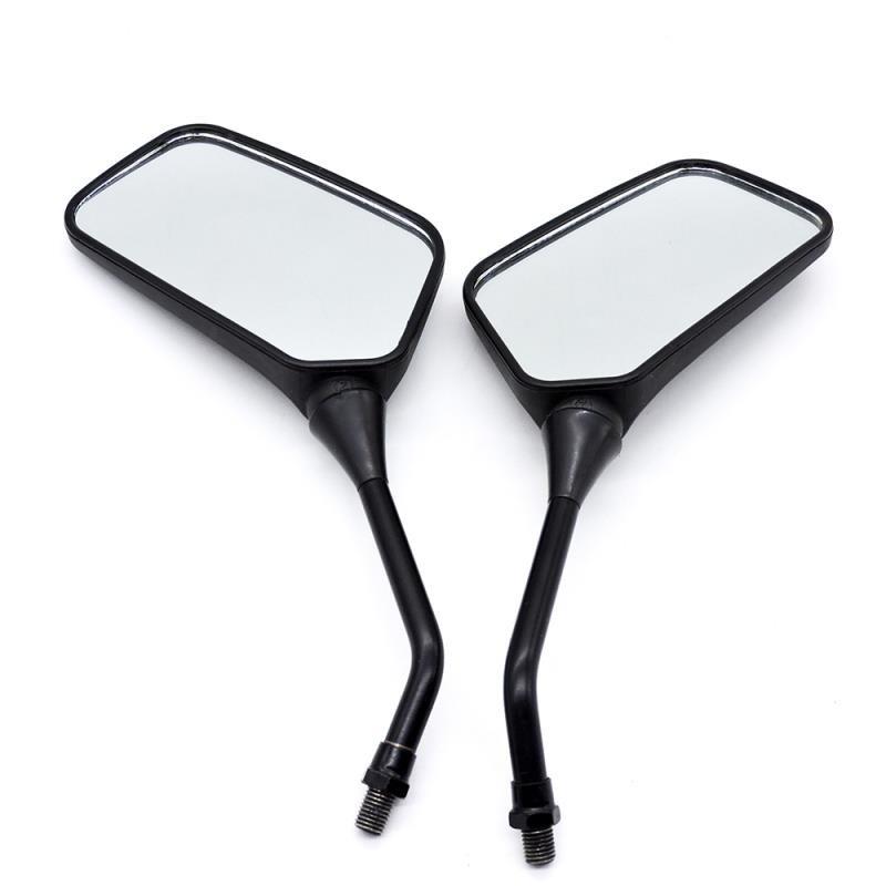 Kolip 1 Pair Motorcycle Rearview Mirrors 10mm Clockwise Screw Universal Reversing Mirror Modified Accessories