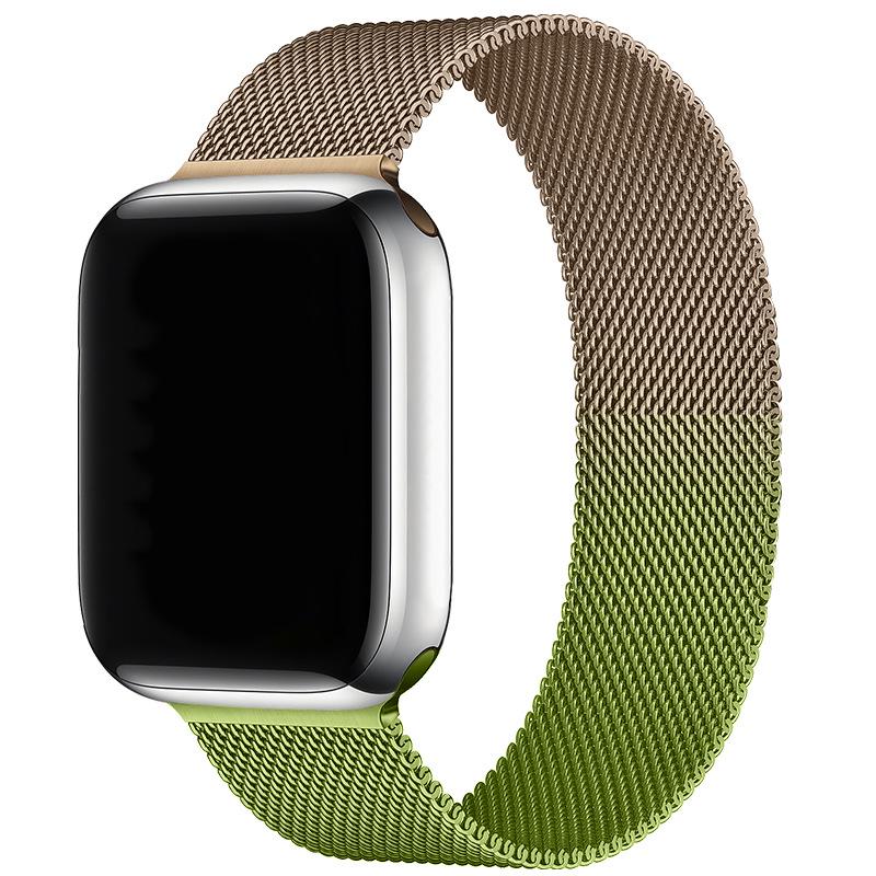 Compatibil cu Apple Watch S10 Brățară Magnetică din Oțel Milanese pentru iWatch 5-9 SE.