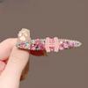 Elegant 2025 Korean Bow Pearl Rhinestone Hair Clip - Internet Celebrity Style
