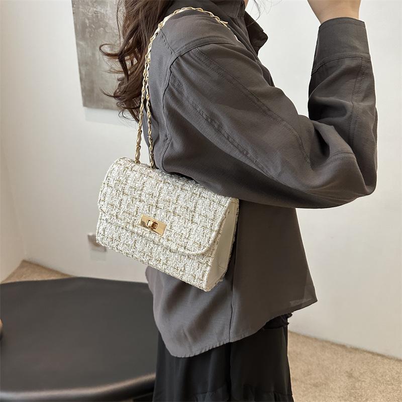 Die beliebte kleine quadratische Tasche dieses Jahres 2024, neue lässige, personalisierte Umhängetasche, modische, lässige Umhängetasche mit großem Fassungsvermögen