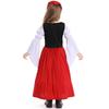 Children's Medieval Farm Costume Dress for Halloween and Festivals
