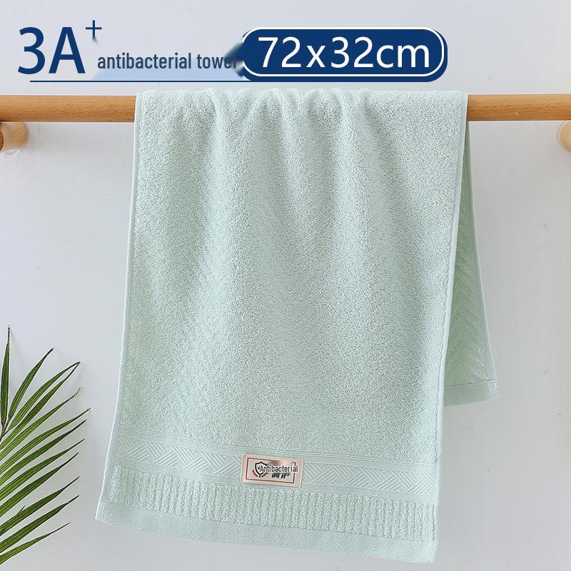 Jieliya Embroidered Antibacterial Cotton Face Towel - Absorbent & Lint-Free for Men and Women