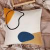 Home Simple Geometric Throw Lovely Cotton Towel Embroidered Pillow Nordic Decorative Cushion Sofa Cushion Cover