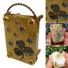 Miniature Metal Flower Press Handcrafted DIY Plant Press Kit for Dried Flowers Resin Art Scrapbooking Craft Lover Gift