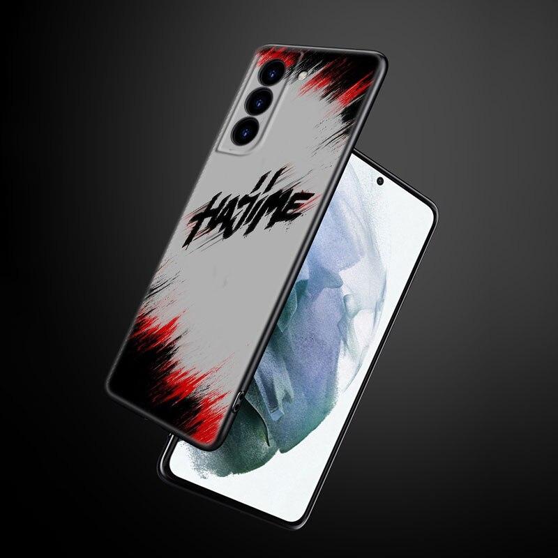 Hajime MiyaGi Andy Panda Phone Case For Samsung Galaxy S22 Pro S21 S20 Ultra FE S10 Lite 5G S10E S9 S8 Plus Soft TPU Black Cover