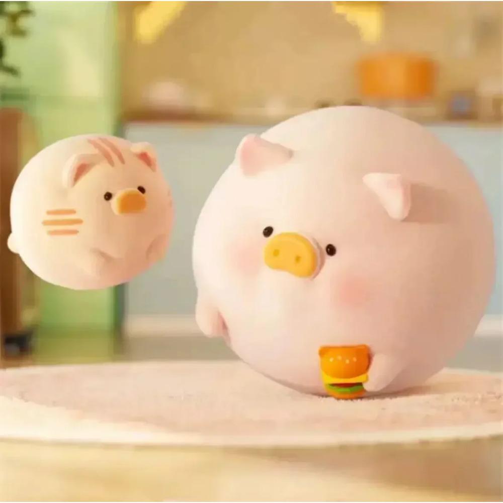 

Lulu The Piggy Серія Stay with You Сліпий бокс Консервована іграшка-свинка Кавайна модель Подарунок на день народження Дівчинка Мила святкова прикраса Колекція